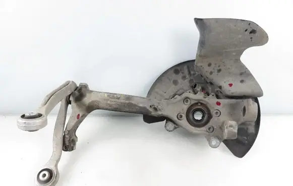 Volkswagen Phaeton Front wheel hub spindle knuckle 4E0257J