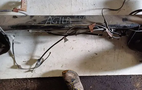 Opel Agila B Rear axle beam 