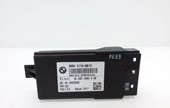 BMW X3 F25 Seat heating relay 9216468