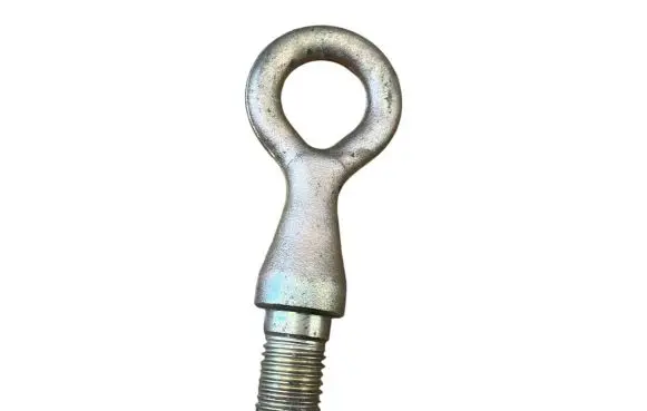 Towing hook eye