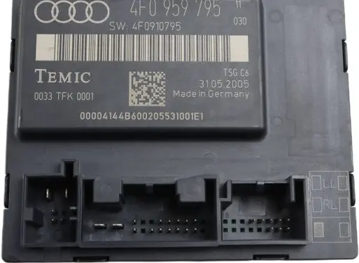 Audi A6 S6 C6 4F Door control unit/module 4F0959795 4F0910795 0033TFK0001