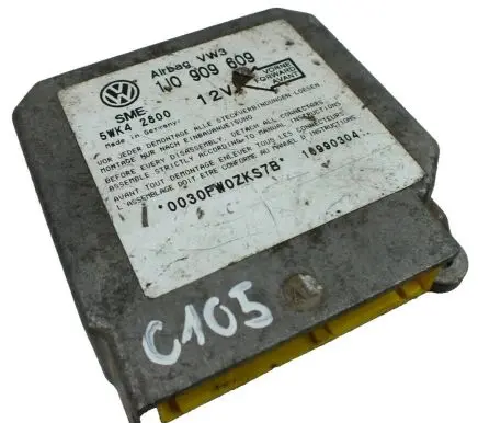Volkswagen Golf IV Airbag control unit/module 1J0909609 5WK42800 10990304