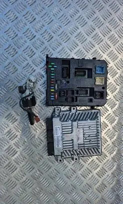 Citroen C6 Engine ECU kit and lock set 966405888001 9658198080 9648237680