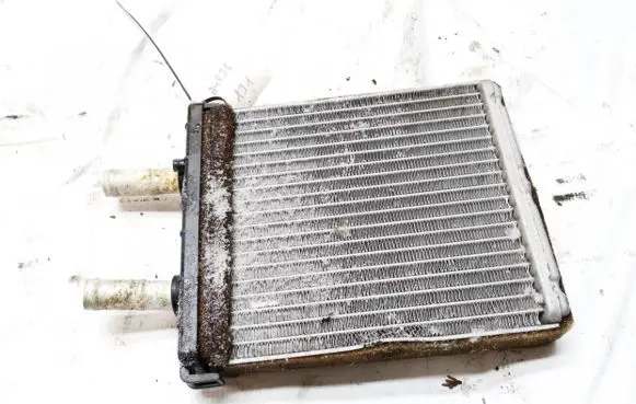 Heater blower radiator