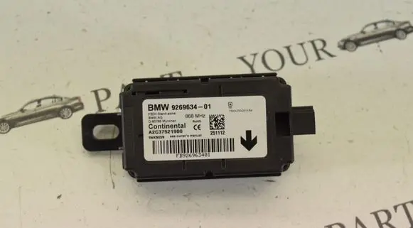 BMW 3 F30 F35 F31 Alarm control unit/module 9269634