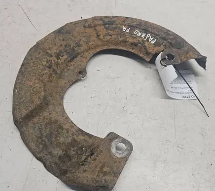 Mitsubishi Pajero Front brake disc dust cover plate 