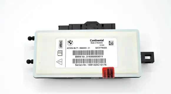 BMW 5 F10 F11 Airbag control unit/module 9350003 15B1320C10176 A2C37764205