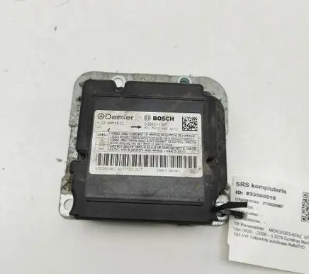 Mercedes-Benz Sprinter W906 Airbag control unit/module A0009004802 0285011847