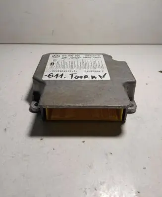 Volkswagen Touran I Airbag control unit/module 1T0909605 05H21S12 5WK43150