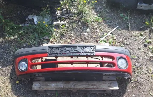 Renault Clio II Front bumper 7700846867