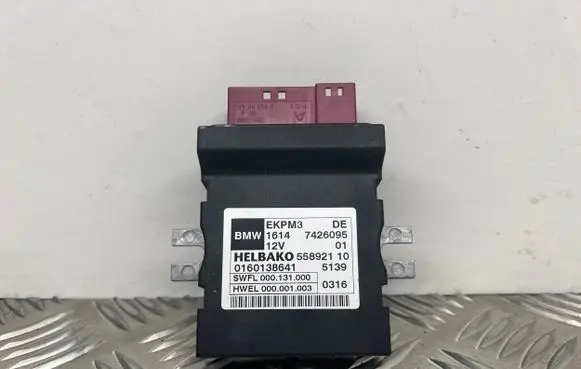 BMW 3 F30 F35 F31 Fuel injection pump control unit/module 7426095 16147426095