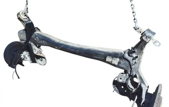 Rear axle beam