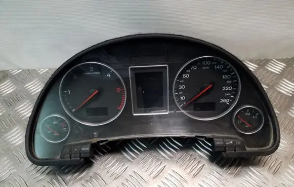 Audi A4 S4 B6 8E 8H Speedometer (instrument cluster) 8E0920900G 0263626020D