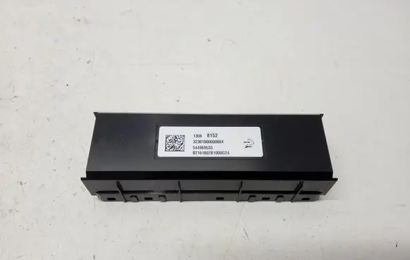 Opel Astra K Air conditioning/heating control unit 13598152 544969533