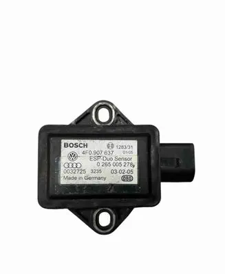 Audi A6 S6 C6 4F ESP acceleration yaw rate sensor 4F0907637A