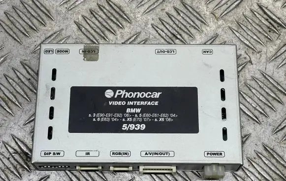 BMW 5 E60 E61 Video control module ZG0109 5939 081200456