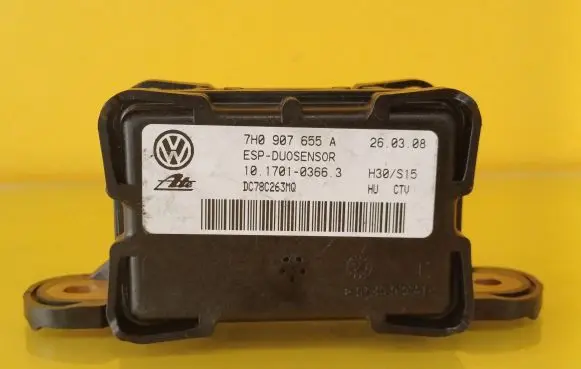 Audi A3 S3 8P ESP acceleration yaw rate sensor 7H0907655A 10.1701-0366.3