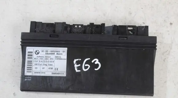 BMW 6 E63 E64 Voice control module 6952665