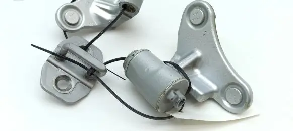 Front door hinge set
