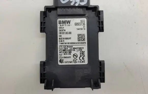 BMW 6 G32 Gran Turismo Distronic sensor radar 6893736