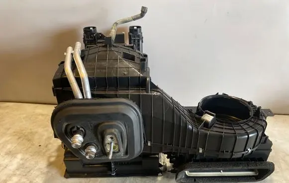 Interior heater climate box assembly
