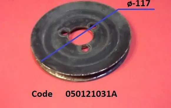 Audi 80 90 S2 B4 Water pump pulley 050121031A