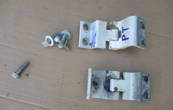 Fiat Doblo Loading door hinge set 