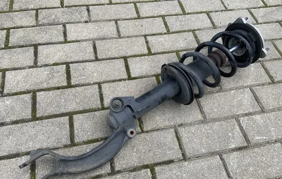 Audi A6 S6 C7 4G Front shock absorber with coil spring 4G0413031Q