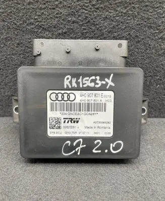 Audi A6 C7 Hand brake control module 4H0907801E 4H0907801A A2C53383282