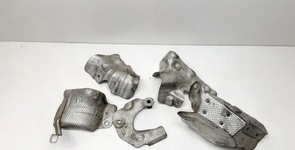 Heat shield in engine bay