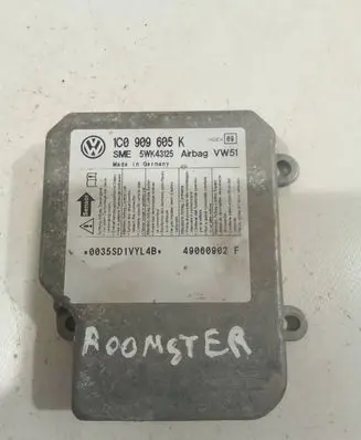 Skoda Roomster (5J) Airbag control unit/module 1C0909605K 49060902F