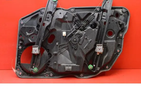 Porsche Cayenne (9PA) Front door window regulator with motor 7P5837755B