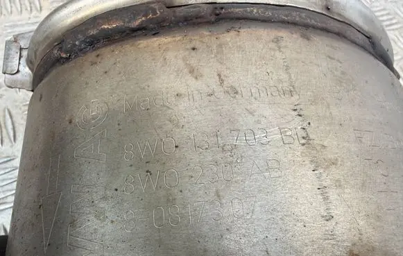 Audi A4 S4 B9 8W Catalyst/FAP/DPF particulate filter