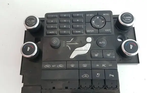 Volvo S80 Climate control unit 30774372 SN59585 07W05E04