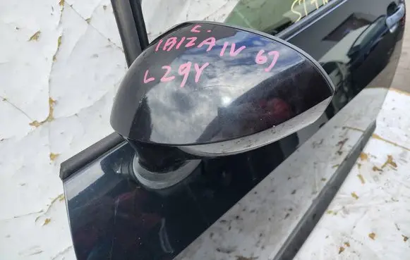 Seat Ibiza IV (6J,6P) Front door electric wing mirror 