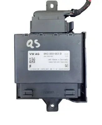 Audi Q5 SQ5 Voltage converter/converter module 8K0959663B 111004109 8K0959663