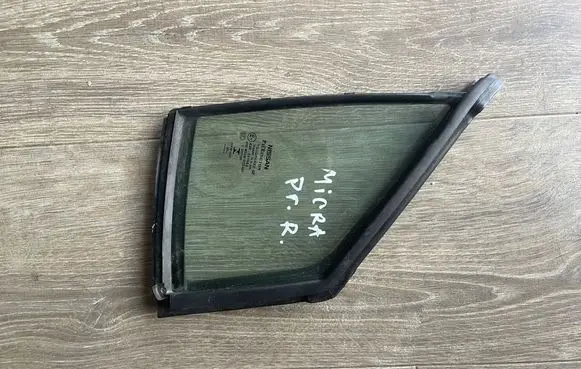 Nissan Micra K14 Front door vent window glass four-door 43R011583