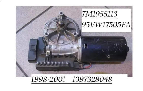 Seat Alhambra (Mk1) Wiper motor 7M1955113 95VW17505FA