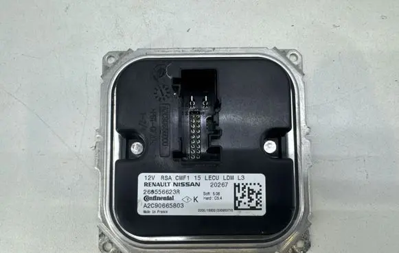 Renault Koleos II LED ballast control module 260556623R A2C90665803