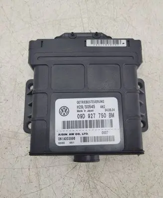 Volkswagen Touareg I Gearbox control unit/module 09D927750BM