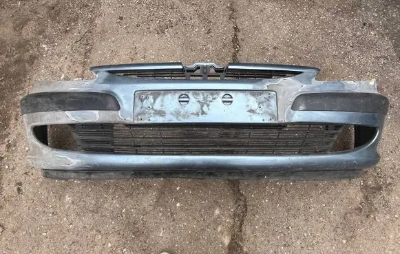 Peugeot 607 Front bumper lip 9639715777 1854620016