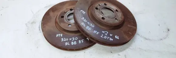 Audi A4 S4 B8 8K Front brake disc 90R02C0339