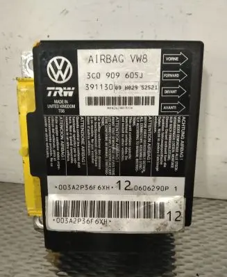 Volkswagen PASSAT B6 Airbag control unit/module 3C0909605J