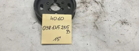 Volkswagen Caddy Power steering pump pulley 038145255B 06H145255E