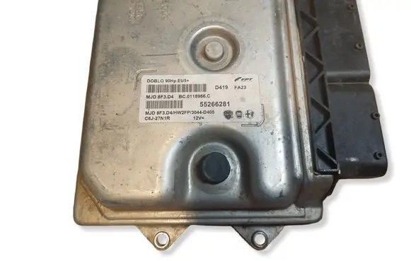 Fiat Doblo Engine control unit/module ECU 55266281 MJD8F3D4 HW2FP