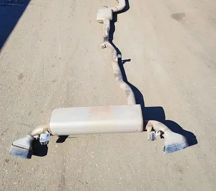 BMW 5 G30 G31 G38 Muffler/silencer 8477761 8477762