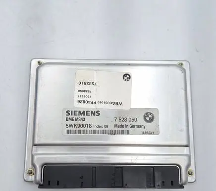 BMW 3 E46 Engine control unit/module 7528050 7506937 MS43