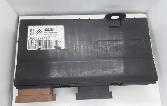 Citroen C6 Seat control module 9663279180