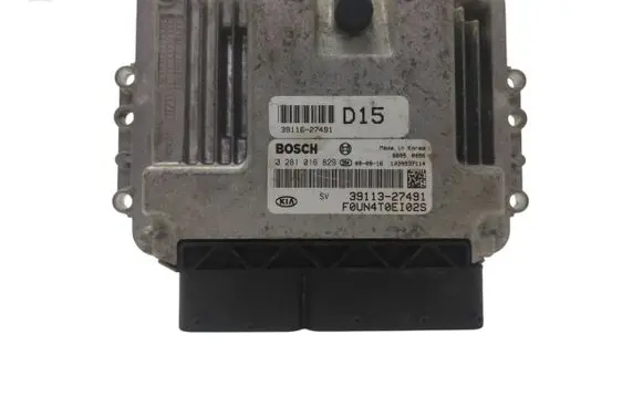 KIA Carens II Engine control unit/module 3911327491 0281016829