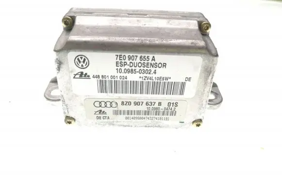 ESP acceleration yaw rate sensor